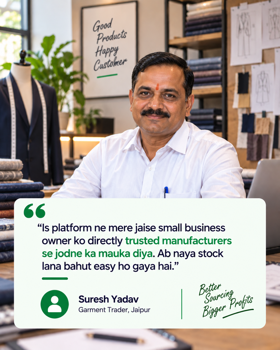 Suresh Yadav ka Retailer's Club India testimonial